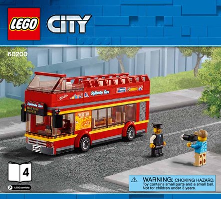 Notice / Instructions de Montage - LEGO - 60200 - Capital City: Page 1