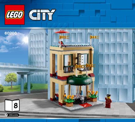 Notice / Instructions de Montage - LEGO - 60200 - Capital City: Page 1