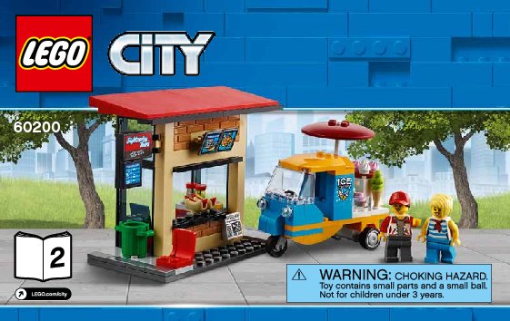 Notice / Instructions de Montage - LEGO - 60200 - Capital City: Page 1