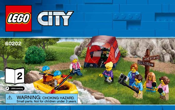 Notice / Instructions de Montage - LEGO - 60202 - People Pack - Outdoor Adventures: Page 1