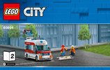 Notice / Instructions de Montage - LEGO - 60204 - LEGO® City Hospital: Page 1