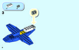 Notice / Instructions de Montage - LEGO - 60206 - Sky Police Jet Patrol: Page 8