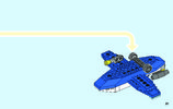 Notice / Instructions de Montage - LEGO - 60206 - Sky Police Jet Patrol: Page 21