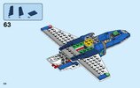 Notice / Instructions de Montage - LEGO - 60208 - Sky Police Parachute Arrest: Page 54