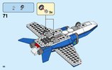 Notice / Instructions de Montage - LEGO - 60208 - Sky Police Parachute Arrest: Page 62