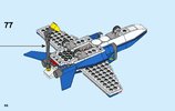 Notice / Instructions de Montage - LEGO - 60208 - Sky Police Parachute Arrest: Page 66