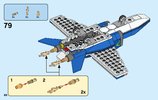 Notice / Instructions de Montage - LEGO - 60208 - Sky Police Parachute Arrest: Page 68