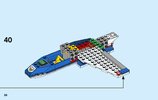 Notice / Instructions de Montage - LEGO - 60208 - Sky Police Parachute Arrest: Page 38