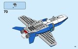 Notice / Instructions de Montage - LEGO - 60208 - Sky Police Parachute Arrest: Page 61