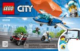 Notice / Instructions de Montage - LEGO - 60208 - Sky Police Parachute Arrest: Page 1