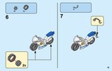 Notice / Instructions de Montage - LEGO - 60208 - Sky Police Parachute Arrest: Page 19