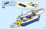 Notice / Instructions de Montage - LEGO - 60210 - Sky Police Air Base: Page 55