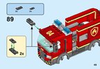 Notice / Instructions de Montage - LEGO - 60214 - Burger Bar Fire Rescue: Page 49