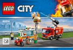 Notice / Instructions de Montage - LEGO - 60214 - Burger Bar Fire Rescue: Page 1