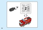 Notice / Instructions de Montage - LEGO - 60214 - Burger Bar Fire Rescue: Page 62