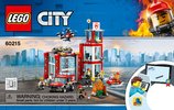 Notice / Instructions de Montage - LEGO - 60215 - Fire Station: Page 1