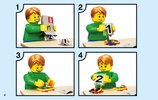 Notice / Instructions de Montage - LEGO - 60216 - Downtown Fire Brigade: Page 4