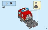 Notice / Instructions de Montage - LEGO - 60216 - Downtown Fire Brigade: Page 67