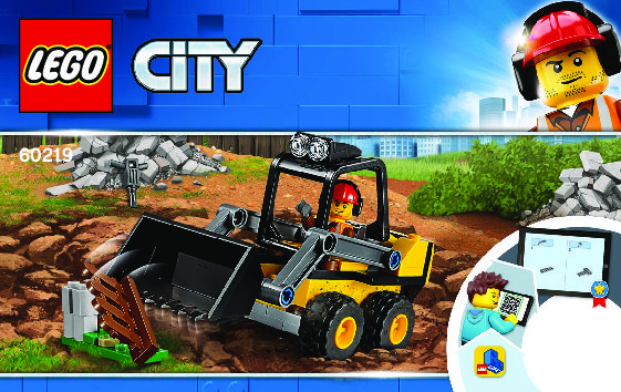 Notice / Instructions de Montage - LEGO - 60219 - Construction Loader: Page 1