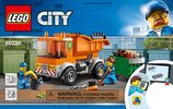 Notice / Instructions de Montage - LEGO - 60220 - Garbage Truck: Page 1