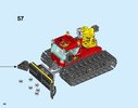 Notice / Instructions de Montage - LEGO - 60222 - Snow Groomer: Page 56