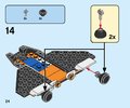 Notice / Instructions de Montage - LEGO - 60224 - Satellite Service Mission: Page 24