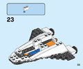 Notice / Instructions de Montage - LEGO - 60224 - Satellite Service Mission: Page 33