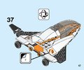 Notice / Instructions de Montage - LEGO - 60224 - Satellite Service Mission: Page 47