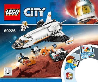 Notice / Instructions de Montage - LEGO - 60226 - Mars Research Shuttle: Page 1