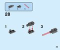 Notice / Instructions de Montage - LEGO - 60226 - Mars Research Shuttle: Page 49