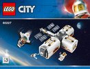 Notice / Instructions de Montage - LEGO - 60227 - Lunar Space Station: Page 1