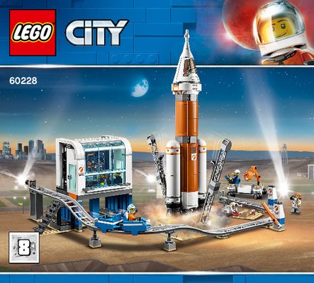 Notice / Instructions de Montage - LEGO - 60228 - Deep Space Rocket and Launch Control: Page 1