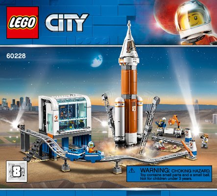 Notice / Instructions de Montage - LEGO - 60228 - Deep Space Rocket and Launch Control: Page 1