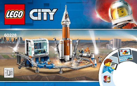 Notice / Instructions de Montage - LEGO - 60228 - Deep Space Rocket and Launch Control: Page 1