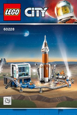 Notice / Instructions de Montage - LEGO - 60228 - Deep Space Rocket and Launch Control: Page 1