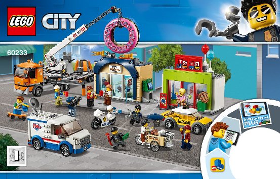 Notice / Instructions de Montage - LEGO - 60233 - Donut shop opening: Page 1