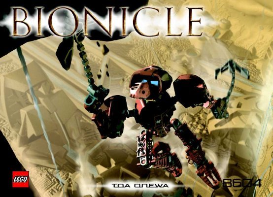 Notice / Instructions de Montage - LEGO - 65409 - Bionicle Toa Metru 8601+8604+8613: Page 1