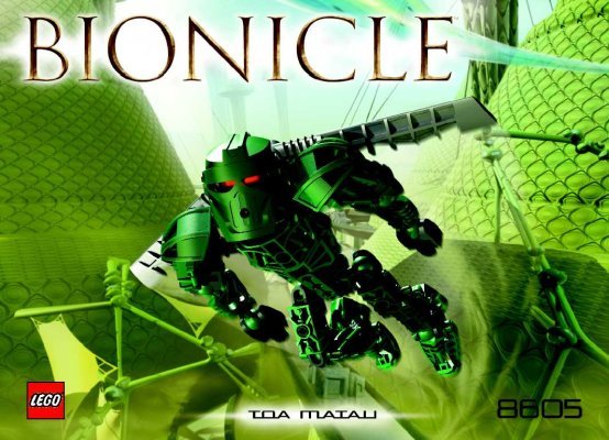 Notice / Instructions de Montage - LEGO - 65410 - Bionicle Toa Metru 8602+8605+8613: Page 1