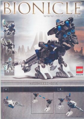 65416 - Bionicle Matoran 8609/8612