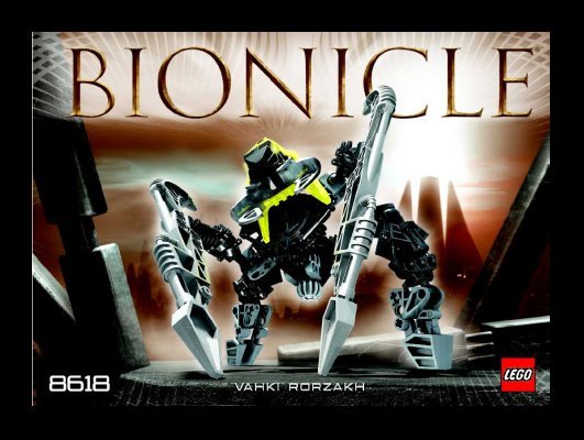 Notice / Instructions de Montage - LEGO - 65514 - Bionicle Vahki/Matortan Club Co-P: Page 1