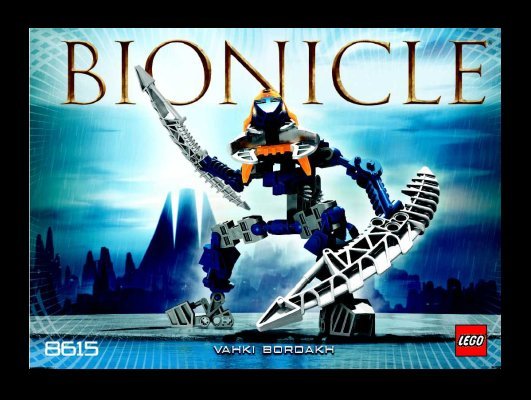 Notice / Instructions de Montage - LEGO - 65515 - Bionicle Vahki/Matortan Club Co-P: Page 1