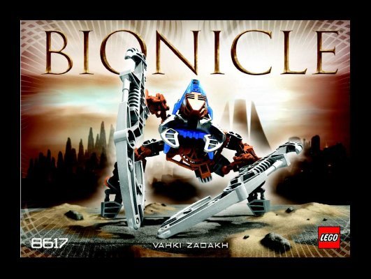 Notice / Instructions de Montage - LEGO - 65515 - Bionicle Vahki/Matortan Club Co-P: Page 1