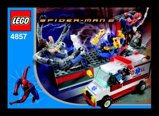 Notice / Instructions de Montage - LEGO - 65518 - Spiderman Club Co-Pack: Page 1