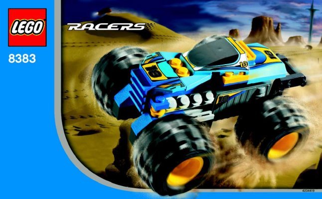 Notice / Instructions de Montage - LEGO - 65573 - Rumble Racers: Page 1