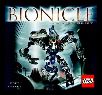 Notice / Instructions de Montage - LEGO - 65574 - Bionicle Krekka + DVD: Page 1