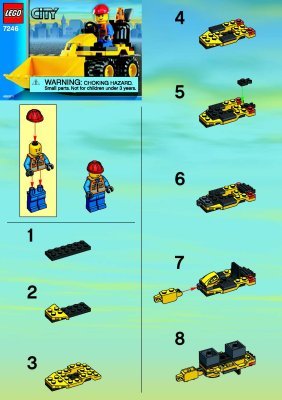 Notice / Instructions de Montage - LEGO - 65743 - City Construction Co-Pack: Page 1