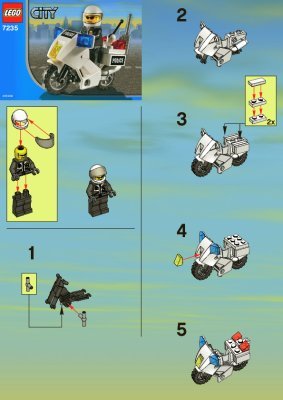 Notice / Instructions de Montage - LEGO - 65809 - City Tri-Pack: Page 1