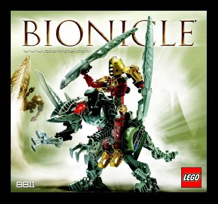 Notice / Instructions de Montage - LEGO - 65829 - Bionicle Toa Lihkan & Sidorak Co-: Page 1