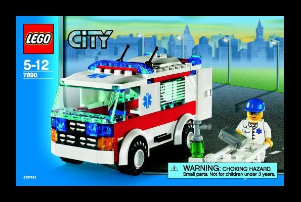 Notice / Instructions de Montage - LEGO - 66175 - City Water Rescue: Page 1