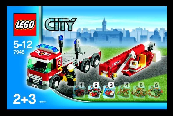 Notice / Instructions de Montage - LEGO - 66255 - CITY Value Pack: Page 1